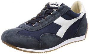 Diadora Equipe H Canvas Stone Wash Navy/White