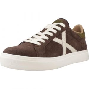 Scarpe Munich sneaker Rete 100 in pelle scamosciata testa di moro uomo U25MU07 8080100 43