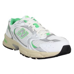 New Balance Zapatillas Hombre 530 White/Lime (42.5)