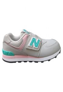 New Balance 574 Hook andamp; Loop Trainers EU 30 1/2