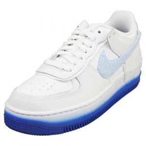 Nike Air Force 1 Shadow White/Royal Tint-Racer Blue (FJ4567 100) para mujer