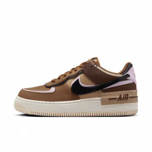 Sapatilhas Nike Air Force 1 Shadow para mulher - Castanho