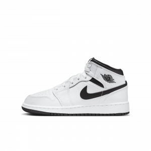 Sapatilhas Air Jordan 1 Mid Júnior - Branco