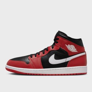 Air Jordan 1 Mid black/white gym/red, da Jordan, Air Jordan 1, em preto, tamanho: 41