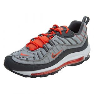 Zapatilla Nike Air MAX 98 Gris/Naranja Hombre 42 Gris