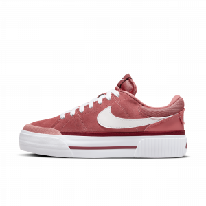 Sapatilhas Nike Court Legacy Lift para mulher - Vermelho