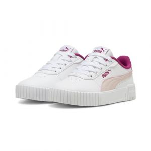 PUMA Zapatillas Carina 2.0 Niña 34 White Mauve Mist Magenta Gleam Pink