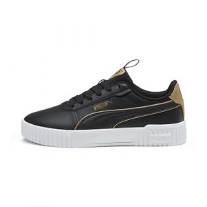 PUMA Zapatillas Carina 2.0 Pop Up Metallics Mujer 35.5 Black Gold White