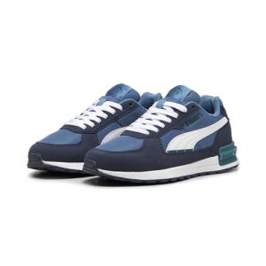 PUMA Zapatillas Niños Graviton 38.5 Blue Horizon White Club Navy Cold Green