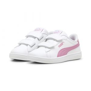 PUMA Zapatillas Smash 3.0 Nightkeeper Niños 30 White Mauved out Pink