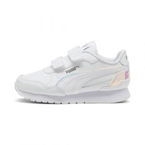 PUMA Zapatillas de Piel St Runner V4 Holo Blanco