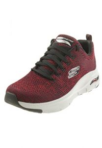 Skechers Arch Fit - Paradyme - Rojo/Negro Polyester