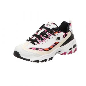 Skechers D Lites-Red Slip