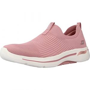 Skechers Zapatillas Go Walk Arch Fit Rosa -Altura Plataforma 4