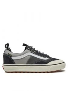 Vans Zapatillas de Lona MTE Old SKOOL VN000CVNBH41 Suela de Goma Resistente (Gris/Negro