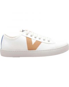 Sapatilhas de Homem VICTORIA ZAPATILLAS SNEAKERS BERLIN LONA ECO CONTRASTE PARA HOMBRE EN BLANCO