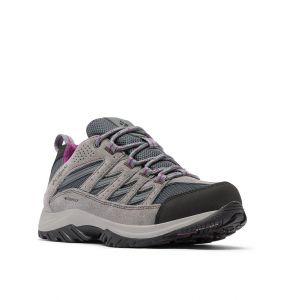 Ténis Columbia Crestwood Waterproof cinza violeta mulher - 41.5