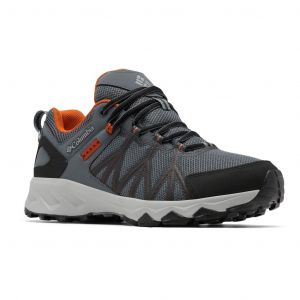 Ténis Columbia Peakfreak II Outdry cinza laranja - 47
