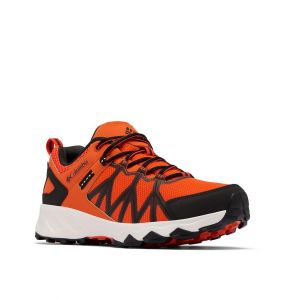 Ténis Columbia Peakfreak II Outdry laranja preto - 47