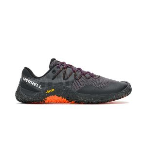 Tênis Merrell Trail Glove 7 Preto Laranja