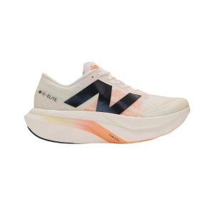Tênis New Balance FuelCell SuperComp Elite v4 Branco Laranja SS25 Feminino