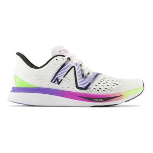 Ténis New Balance FuelCell SuperComp Pacer branco puro lilás rosa mulher - 40.5