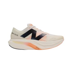 Tênis New Balance FuelCell SuperComp Elite v4 Branco Laranja SS25