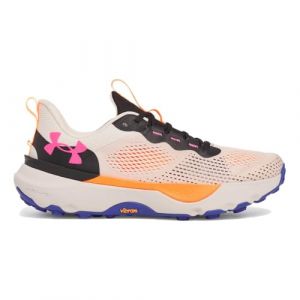 Under Armour Unisex Infinite Pro Trail Zapatillas para Correr Zapatilla Trail Ivory Dune/Ivory Dune - Blanco 39