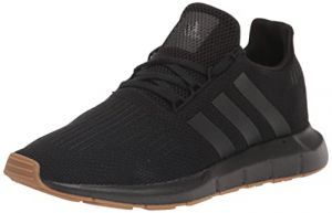 adidas mens Swift Run Core Black/Core Black/Core Black 7.5