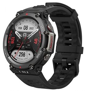 Amazfit T-Rex 2 Series SmartWatch Reloj Deportivo Premium Multideporte con GPS Navegación en Tiempo Real Ejercicio de Fuerza 150+ Modos Deportivos Frecuencia cardíaca Monitoreo SpO2