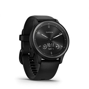 Garmin vívomove Sport - Smartwatch híbrido con funciones de seguimiento de la salud y bienestar