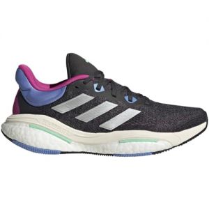 adidas Women's SOLARGLIDE 6 Running Shoes Carbon/Silvmt/Blufus 9