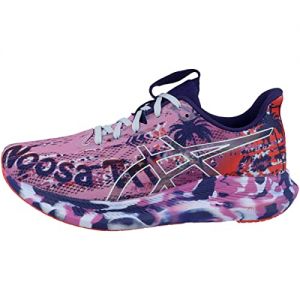 ASICS Gel Noosa Tri 14 Zapatillas de Carretera para Mujer Negro Blanco