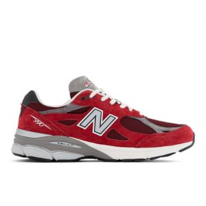 New Balance Homens MADE in USA 990v3 in Cinza, Leather, Tamanho 46.5