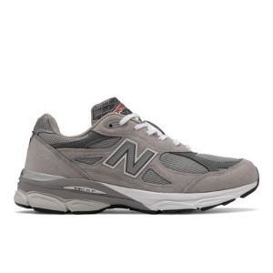 New Balance Homem MADE in USA 990v3 Core in Cinza, Leather, Tamanho 45