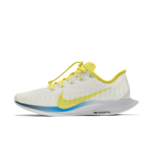 Sapatilhas de running personalizáveis Nike Zoom Pegasus Turbo 2 Premium By You para mulher - Amarelo