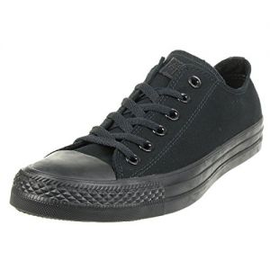 Converse Chuck Taylor All Star Low Black Canvas Trainers-UK 11
