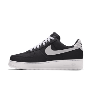 Sapatilhas personalizáveis Nike Air Force 1 Low By You para mulher - Preto
