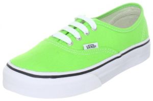 Vans Authentic Jasmine Green/True White VOKN5SS - Zapatillas de Lona para niños